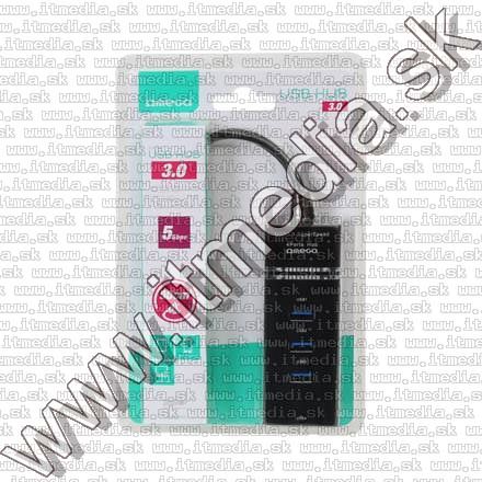 Image of Omega USB 3.0 HUB 4 port *black* (IT10713)